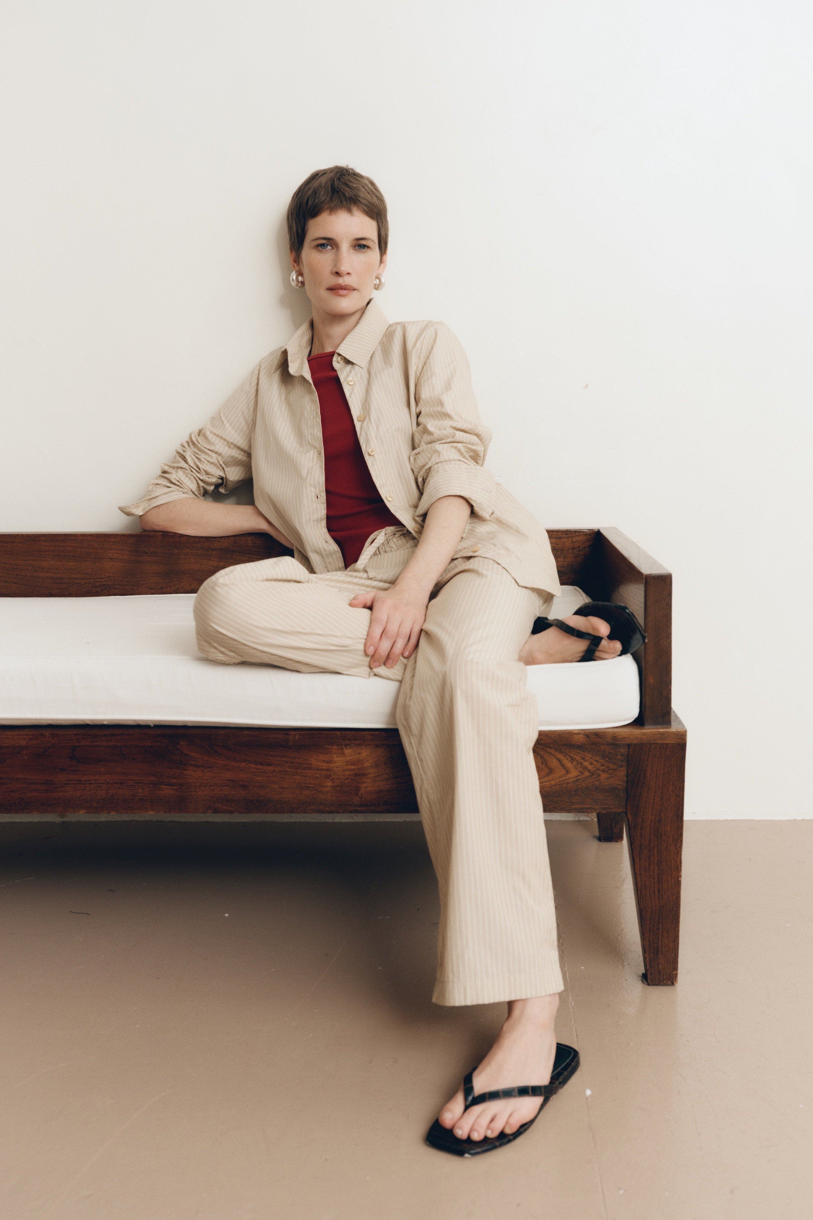 Clara Stripe Pant - image 2