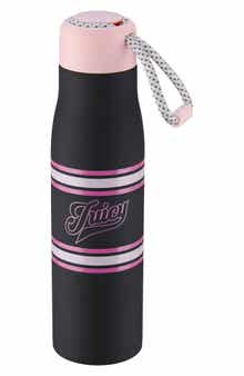 Juicy Couture 17-Ounce Stainless Steel Water Bottle