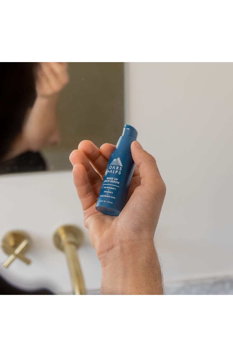 OARS + ALPS Wake Up Face Serum, Alternate, color, Blue
