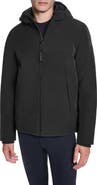KARL LAGERFELD PARIS High Pile Fleece Hooded Softshell Jacket