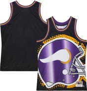 Mitchell & Ness Men's Mitchell & Ness Black Minnesota Vikings Big Face 7.0 Fashion Tank Top