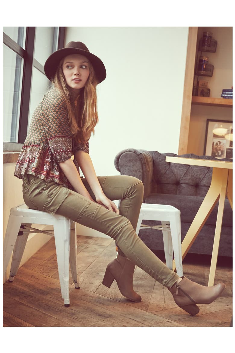 Skinny Cargo Pants, Alternate, color, OLIVE