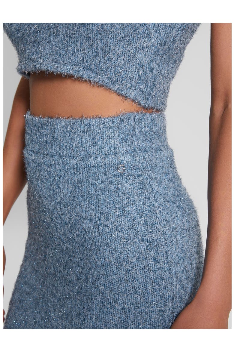 Tinsley Sparkle Sweater Pencil Skirt, Alternate, color, NORDIC SEA MULTI