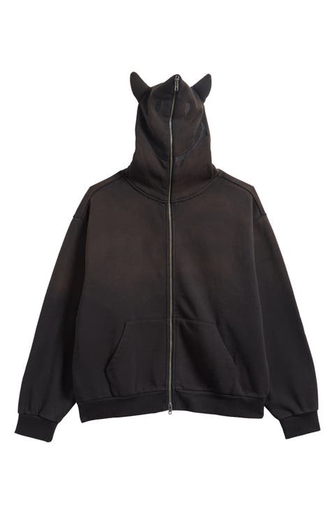 Smiley Devil Full Zip Hoodie