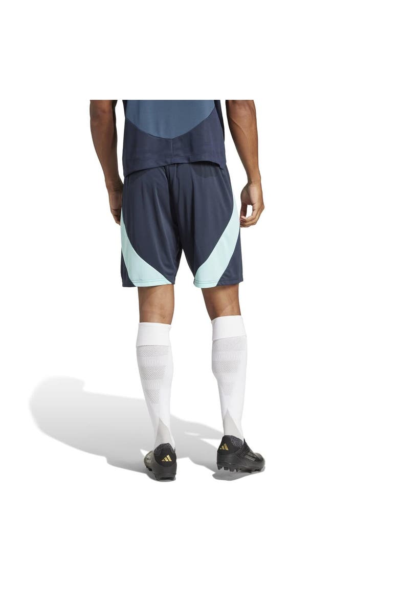 Men's adidas  Blue Seattle Sounders FC Away 2025 The Salish Sea Kit Authentic Shorts, Alternate, color, Blue