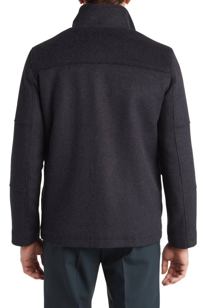 Greeley Wool Blend Field Jacket, Alternate, color, CHARCOAL