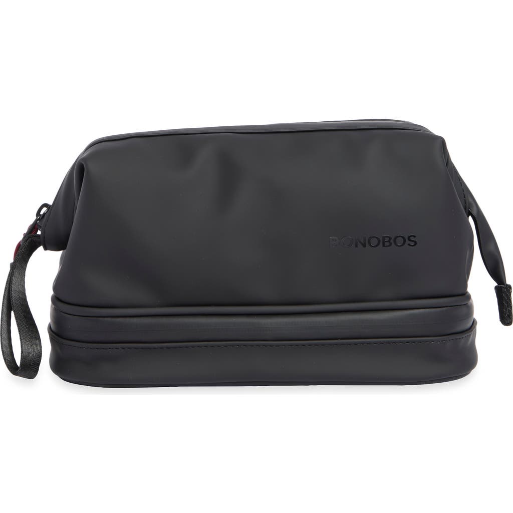 Bonobos Rubberized Dopp Kit In Black