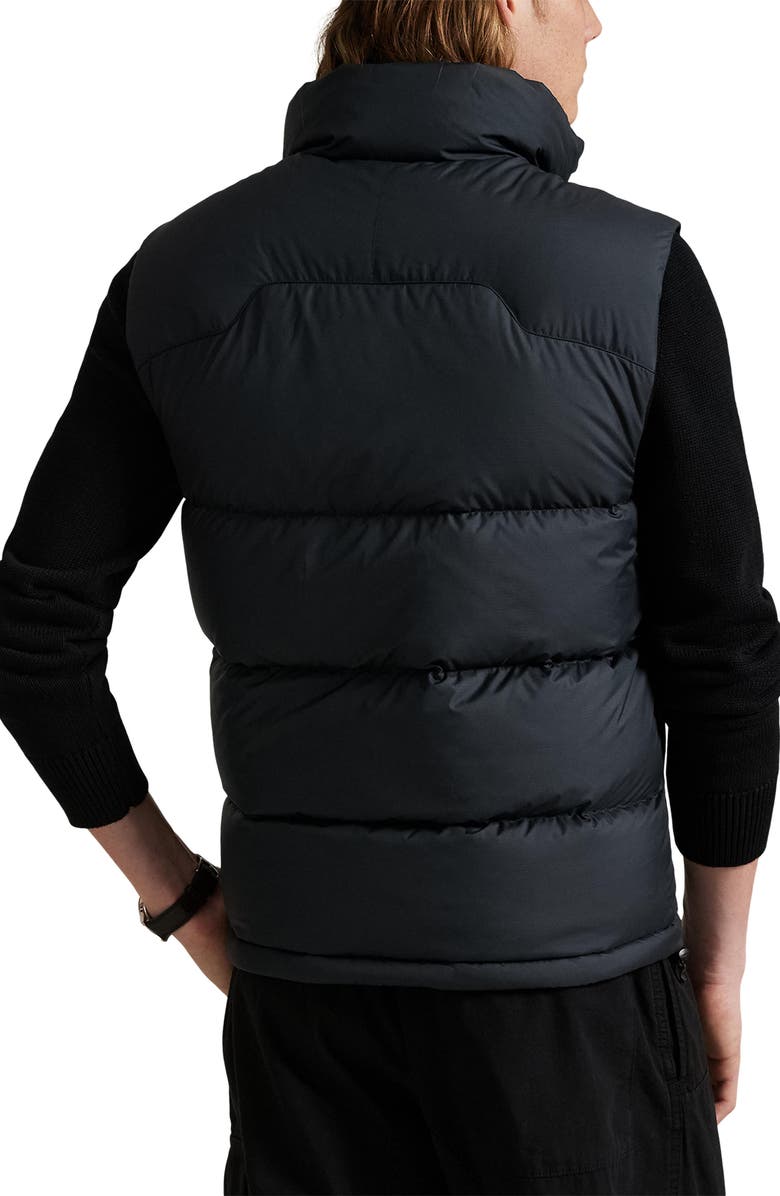Polo Ralph Lauren The Gorham Down Vest, Alternate, color, Polo Black