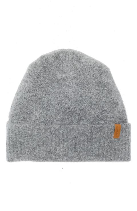 Wool Blend Bouclé Beanie