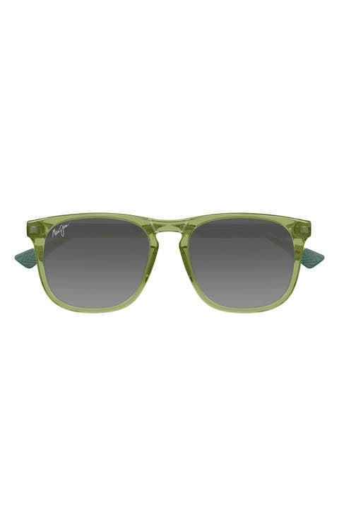 Kupaa 62mm PolarizedPlus2® Oversize Oval Sunglasses