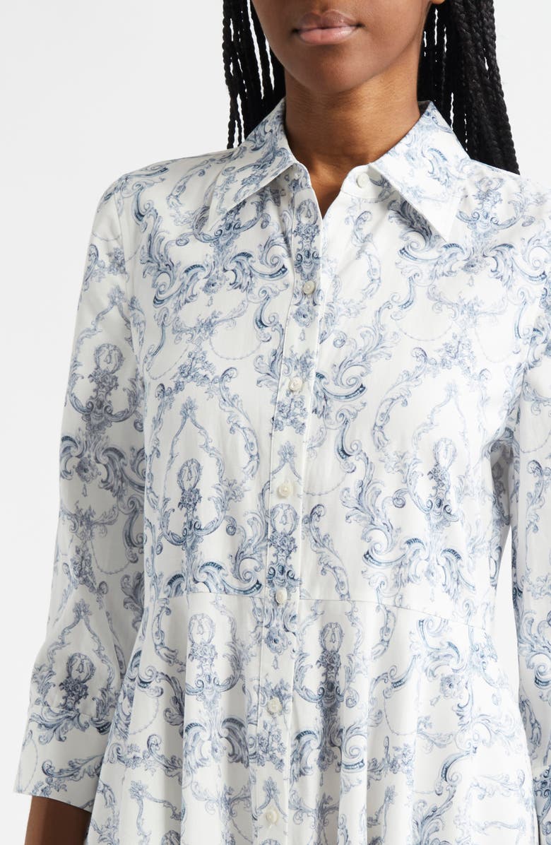 L'AGENCE Meadow Shirtdress, Alternate, color, 