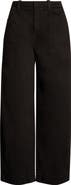 Vince Washed Cotton Mid Rise Utility Pants