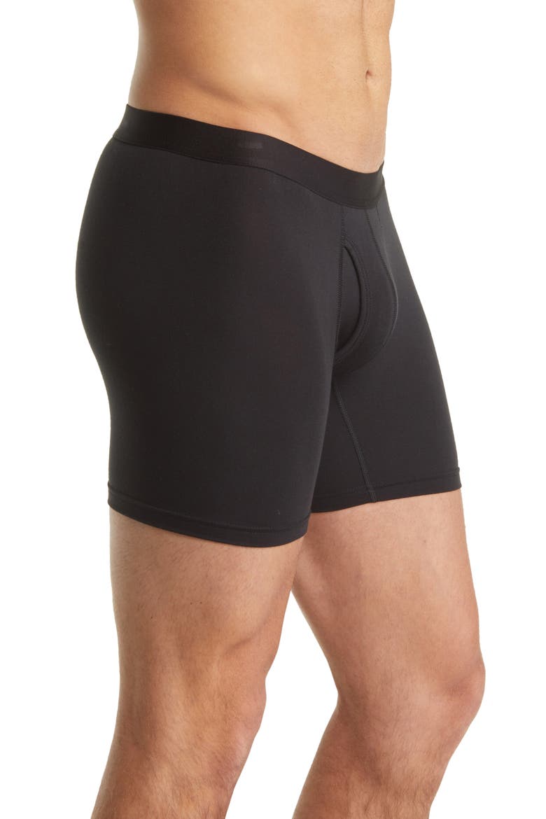 Stretch Boxer Briefs, Alternate, color, BLACK
