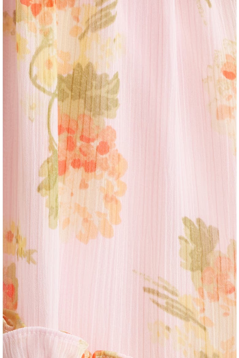 Wilda Floral Tiered Dress, Alternate, color, ROSESHADOW MULTI