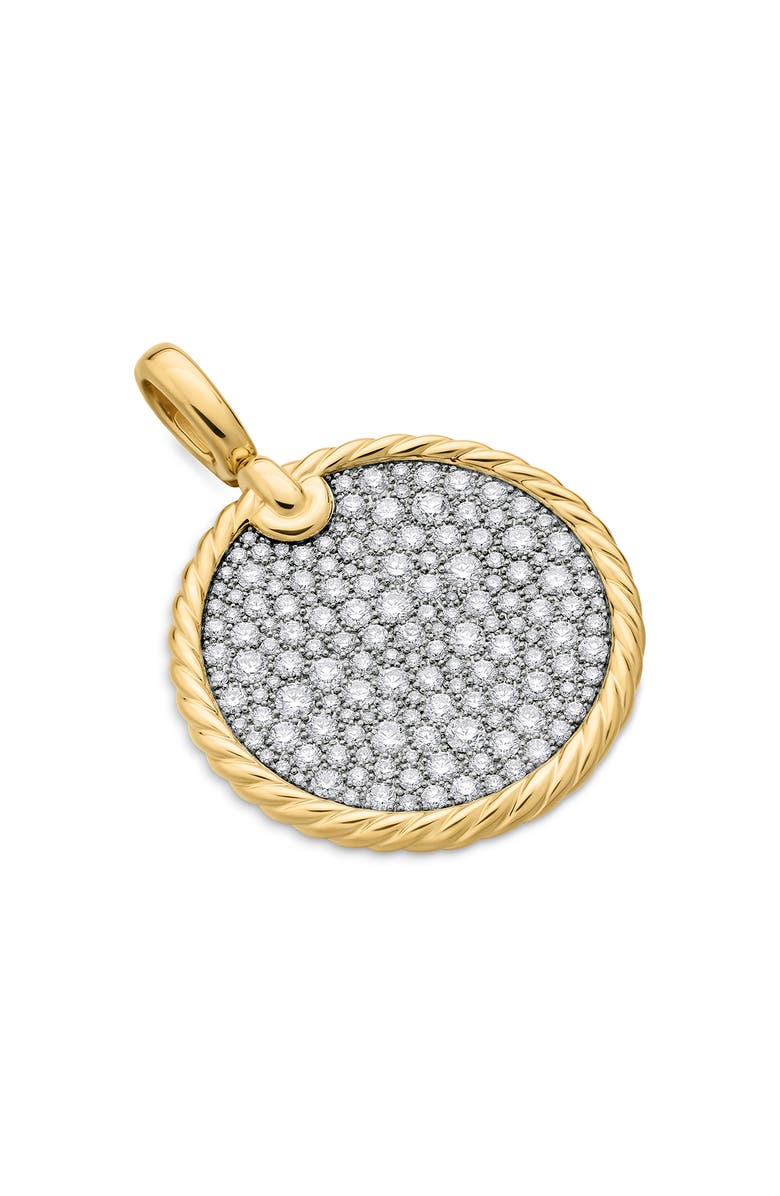 David Yurman Elements Disc Pendant, Alternate, color,