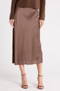 Vince Satin Slip Skirt
