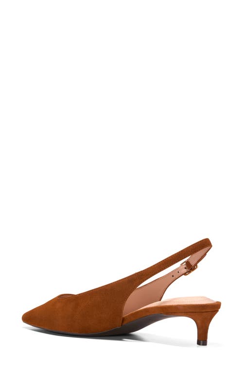 Cole Haan The Go-to Jocelyn Slingback Pump In Brown
