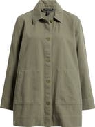 Eileen Fisher Organic Cotton Chore Jacket
