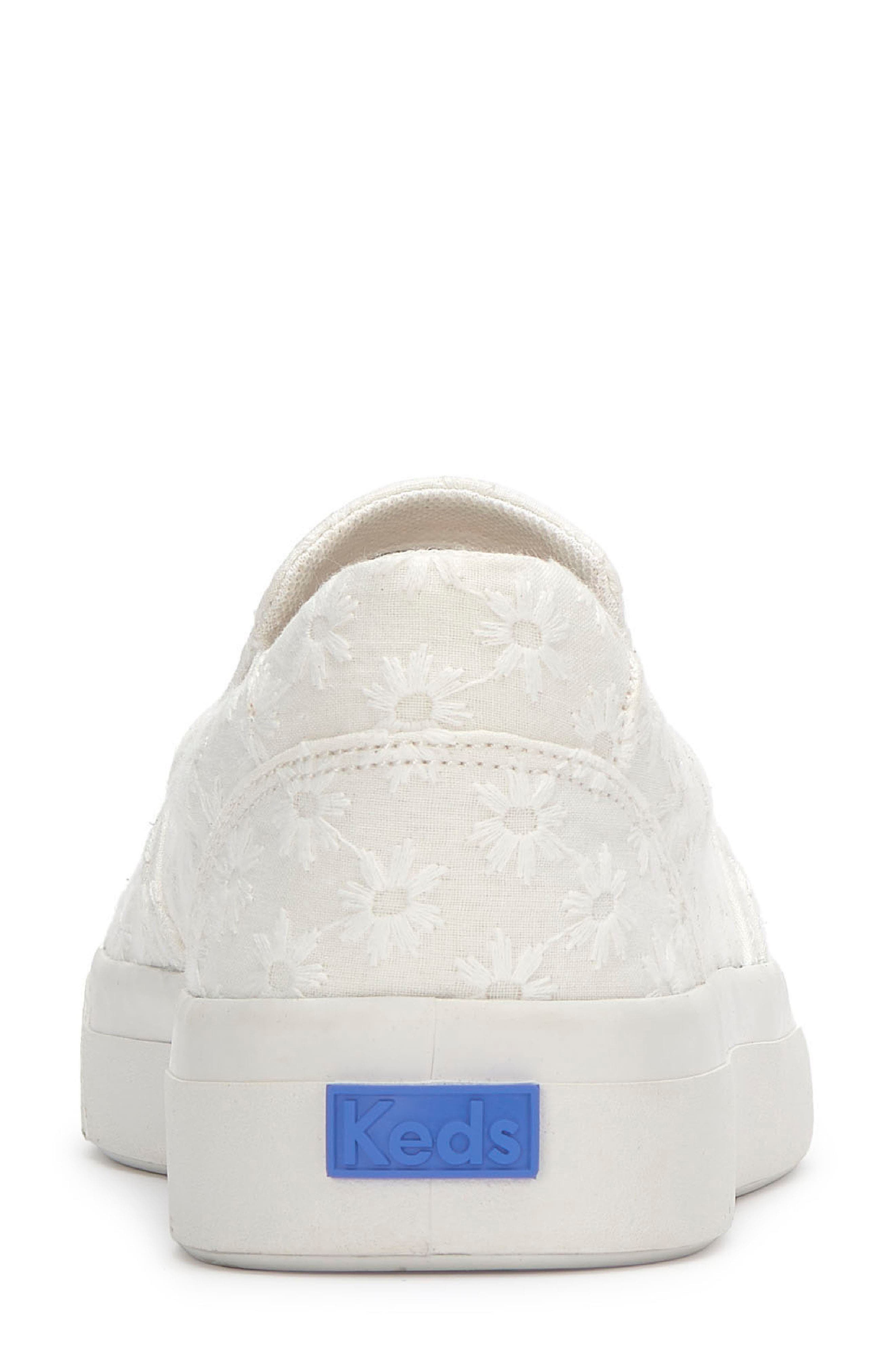 Keds<sup>®</sup> Pursuit Platform Slip-On Sneaker, Alternate, color, Snow White