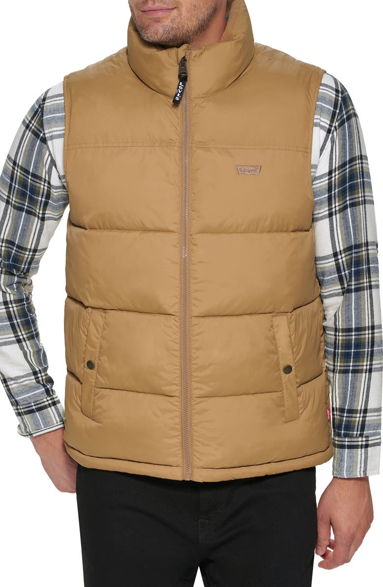Levi's<sup>®</sup> Nylon Puffer Vest, Main, color, 