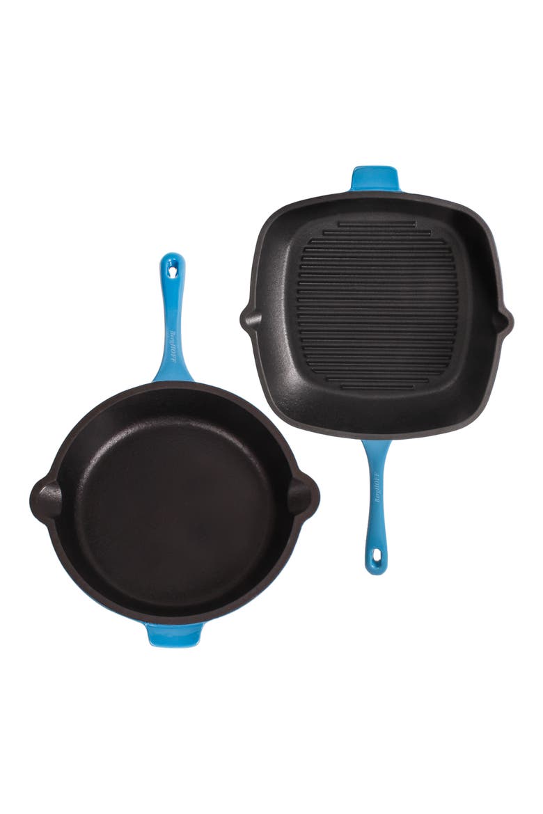 Neo 2-Piece Cast Iron Pan Set, Alternate, color, NONE