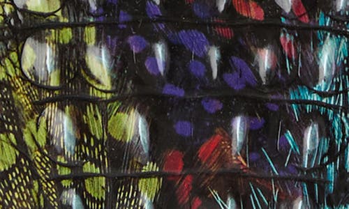 Brahmin Sophia Croc Embossed Leather Satchel In Multi