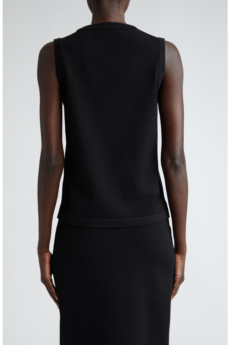 Santiago Scoop Neck Sweater, Alternate, color, BLACK