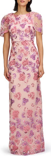 Teigen Sequin Column Gown