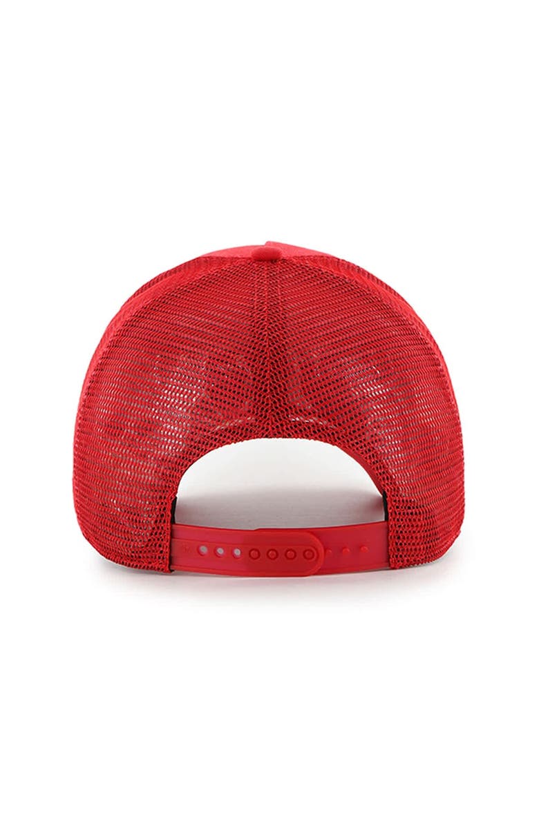 '47 Men's '47 Red St. Louis Cardinals Ballpark Offside Adjustable Trucker Hat, Alternate, color, Red