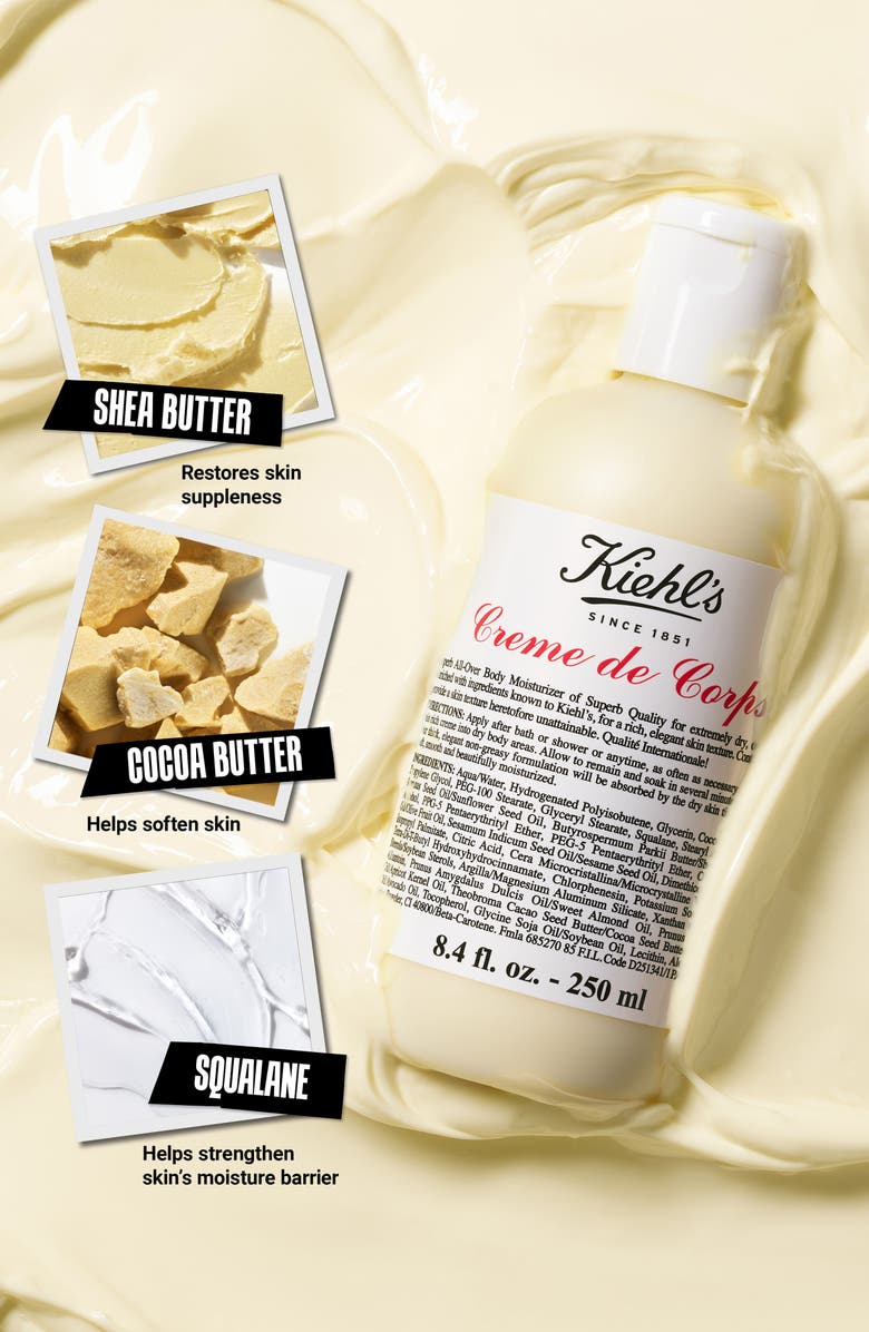 Kiehl's Since 1851 Creme de Corps Body Moisturizer, Alternate, color, Bottle