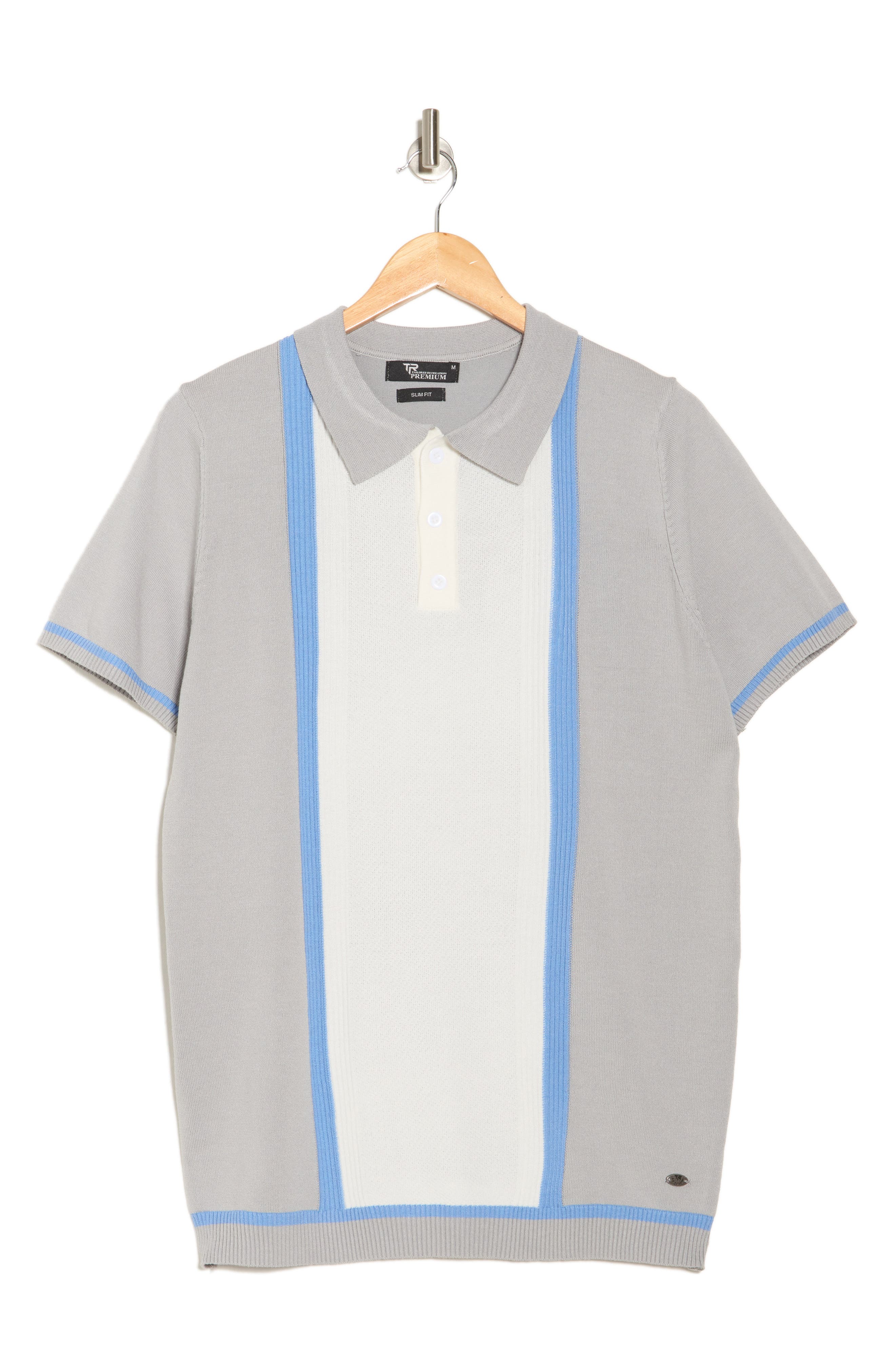 Colorblock Sweater Knit Polo (Men) | Nordstromrack