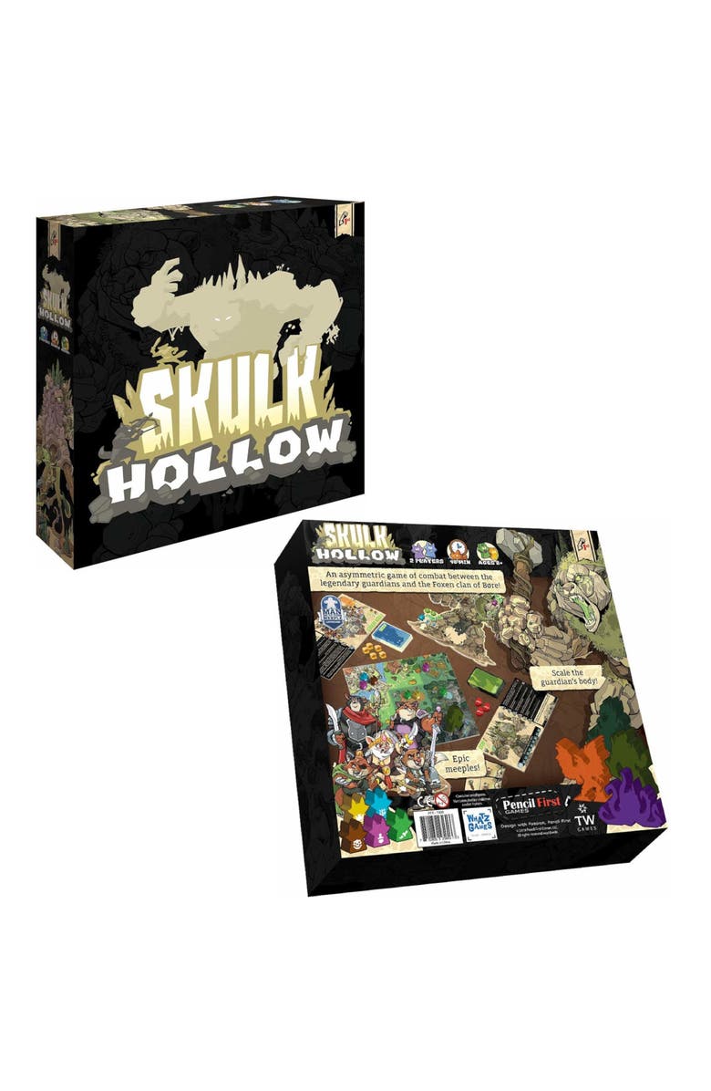 Pencil First Games, LLC Skulk Hollow Board Game, 2 Players, Alternate, color, Multicolored