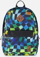 Deux par Deux Checkered Practical Spacious Durable Backpack