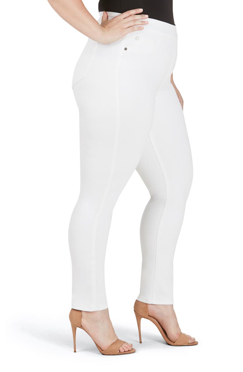 Foxcroft Uptown Stretch Pull-On Jeans, Alternate, color,