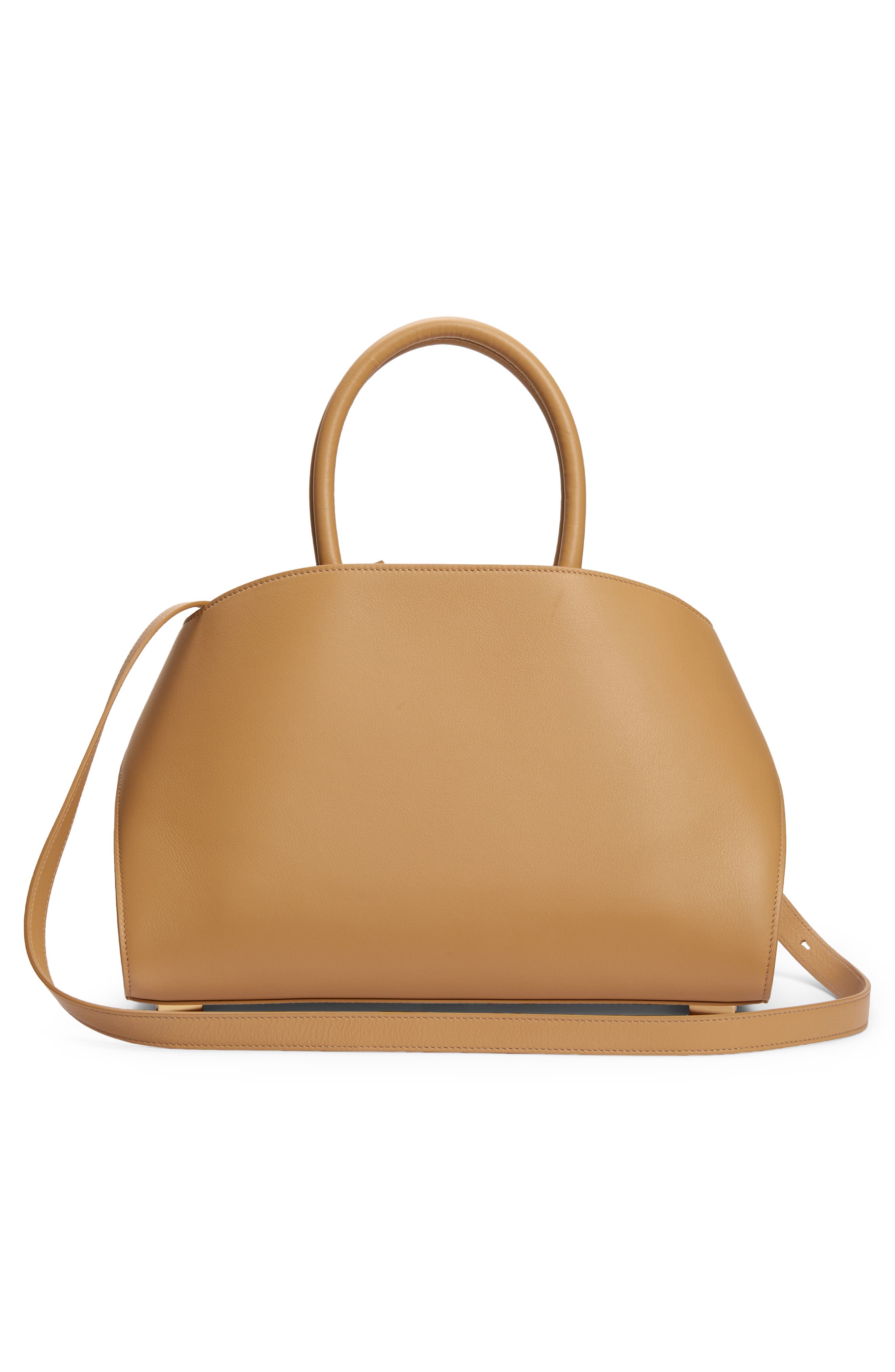 FERRAGAMO Hug Small Leather Top-Handle Bag, Alternate, color, 