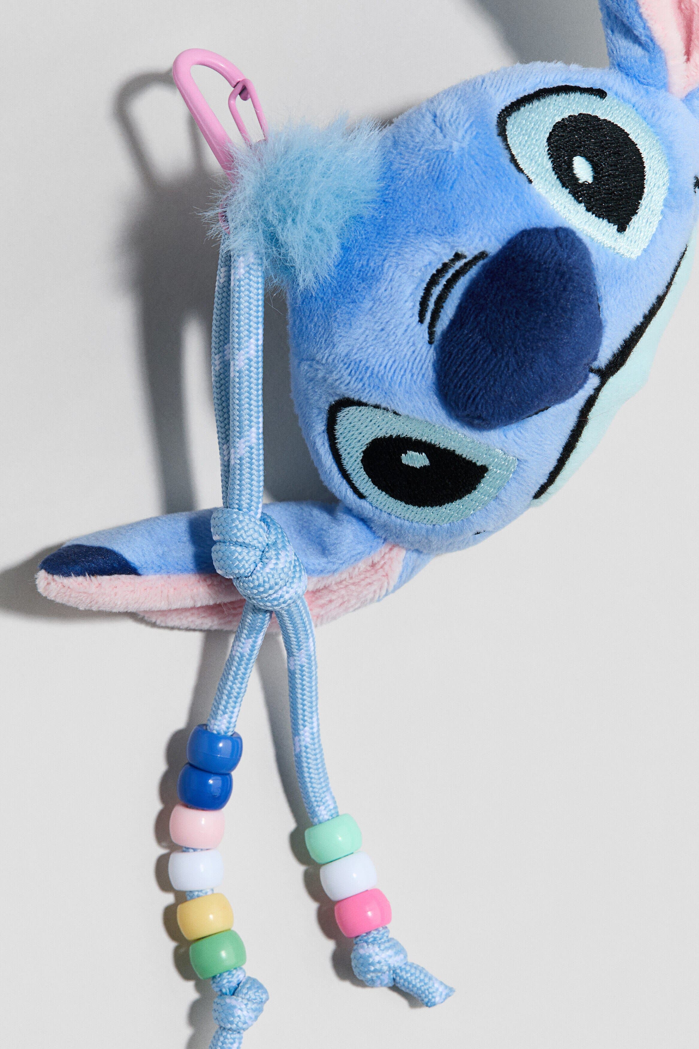 H&M Bag Charm, Alternate, color, Blue/Lilo & Stitch