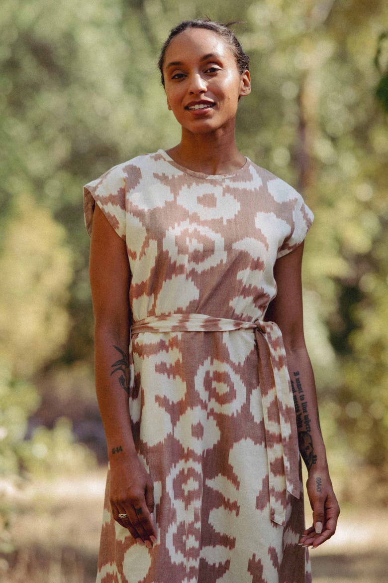 Eloise Dress, Alternate, color, Pop Leaf
