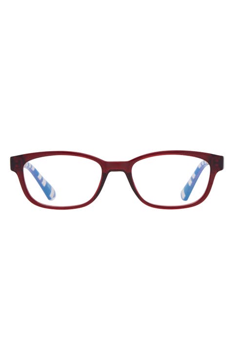 joetta 50mm rectangular blue light blocking glasses