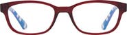 Kate Spade New York joetta 50mm rectangular blue light blocking glasses