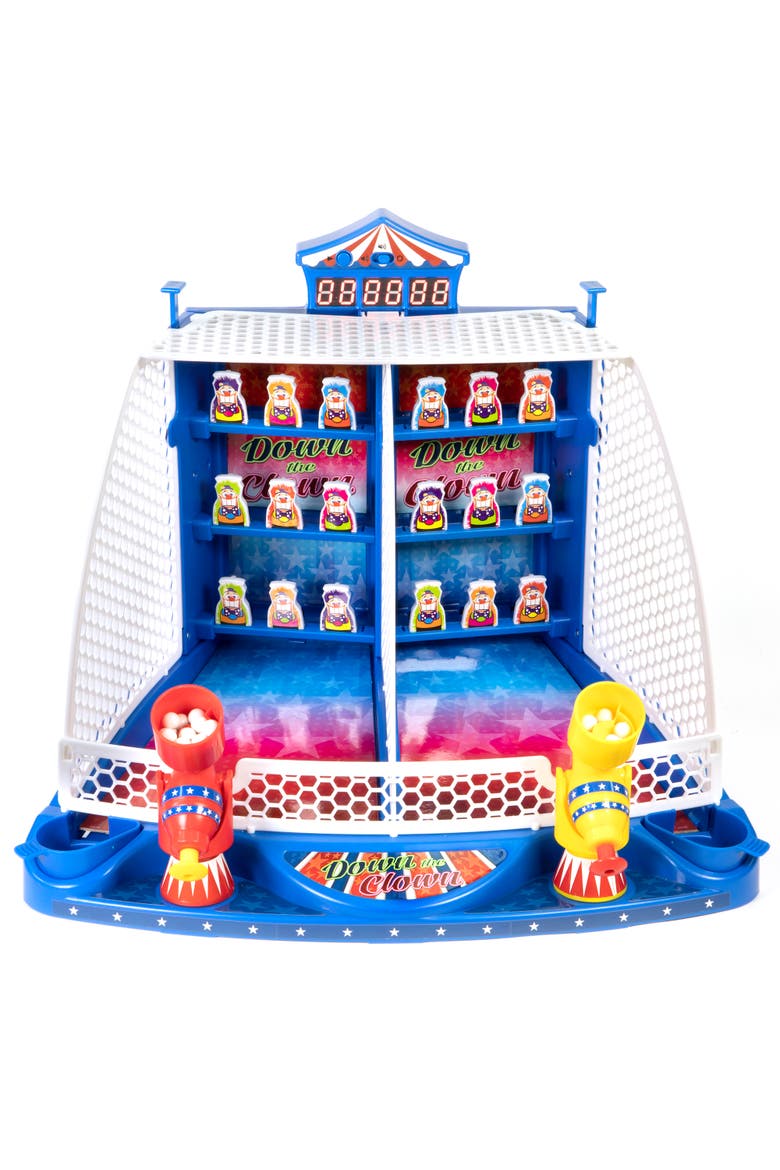 Down The Clown Tabletop Game, Alternate, color, Multicolored
