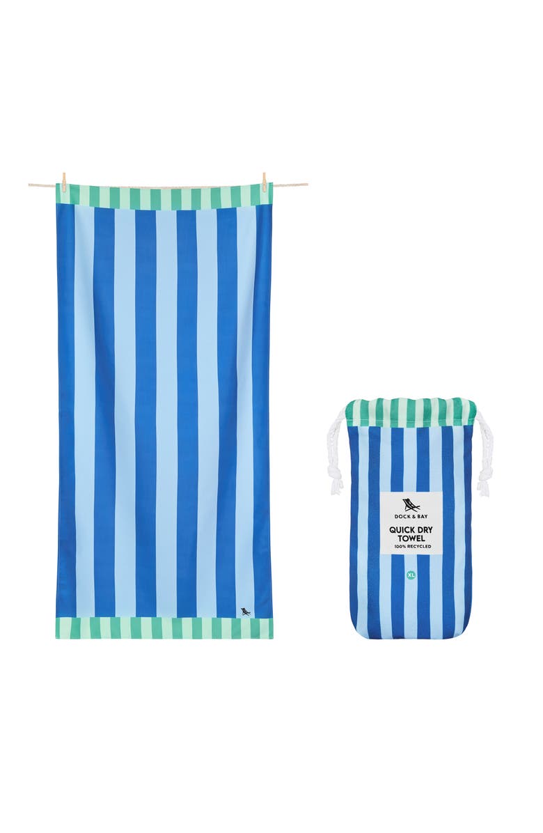 Dock 
Bay Beach Towel, Main, color, Blue Sky