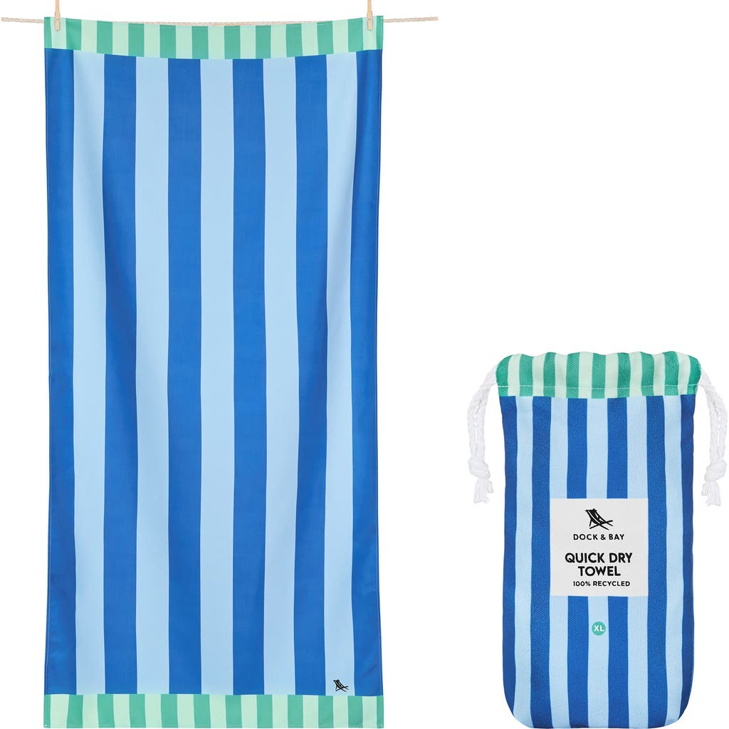 Dock & Bay Beach Towel In Blue