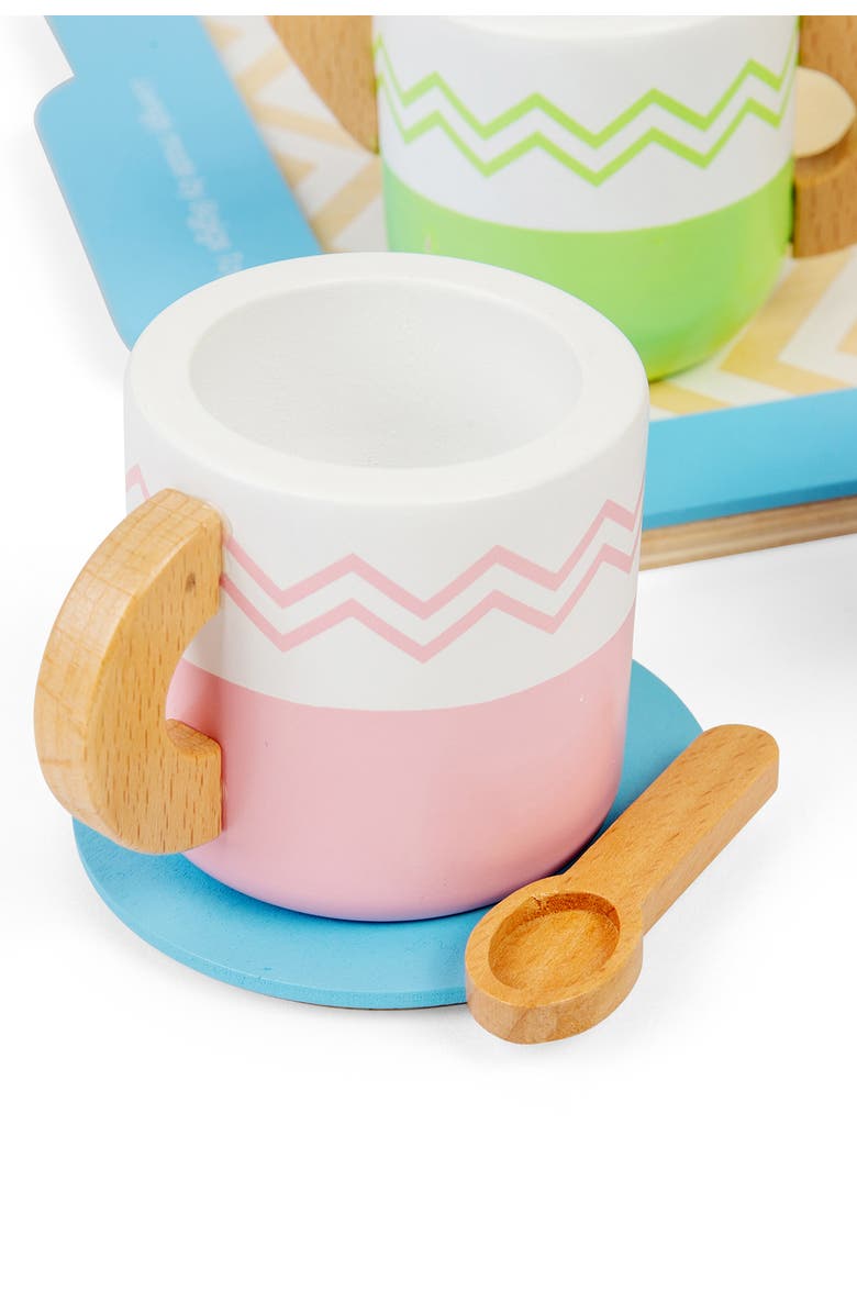 Bigjigs Toys Tea Tray Set, Alternate, color, Multicoloured