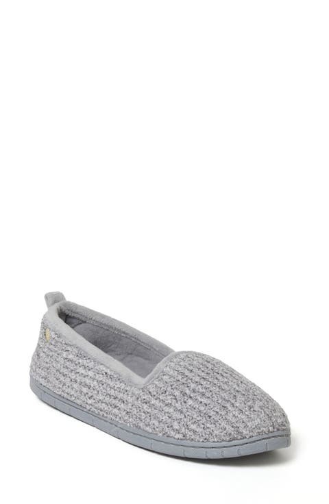 Rachel Marled Chenille Closed Back Slipper