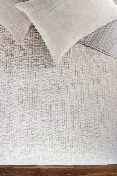 Tamara Velour Quilt 3-Piece Set