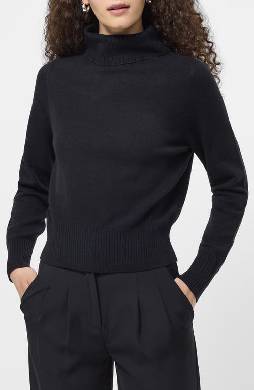 French Connection Babysoft Turtleneck Sweater In Black