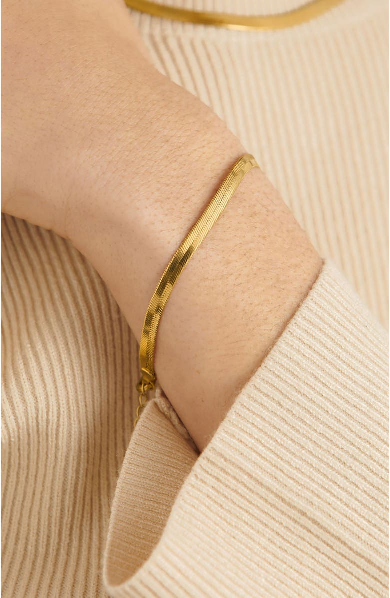 Katie Loxton Ciana Snake Chain Bracelet, Alternate, color, 