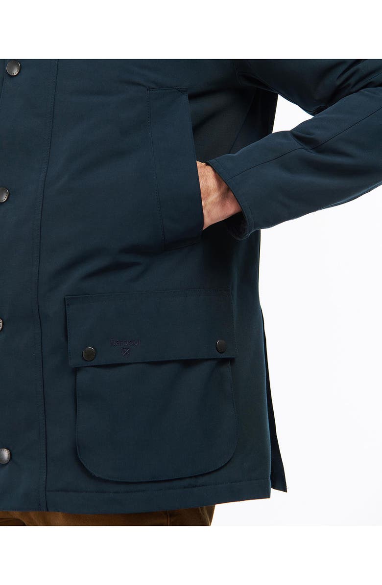 Barbour Ashby Waterproof Winter Jacket, Alternate, color, Navy