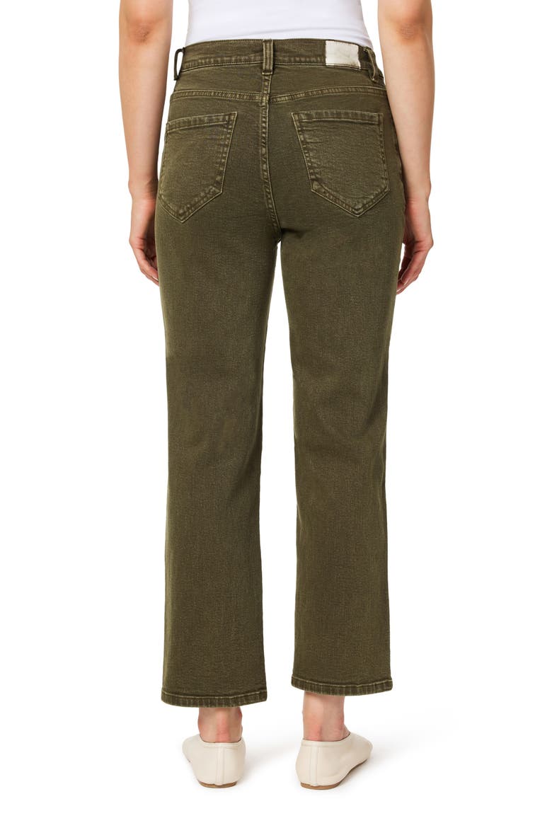 High Rise Slim Straight Crop Jean, Alternate, color, BEECH