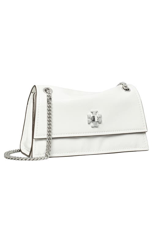 Tory Burch Mini Kira Turnlock Convertible Crossbody Bag In White